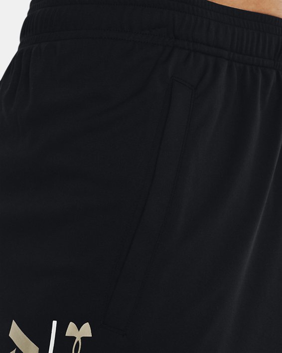 男士UA Tech™ Wordmark短褲, Black, pdpMainDesktop image number 3